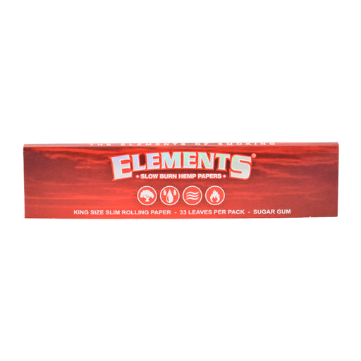 Elements Red King Size Slim Rolling Papers Canada
