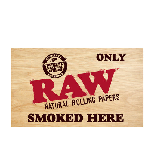 Only RAW Smoked Here Sticker Canada
