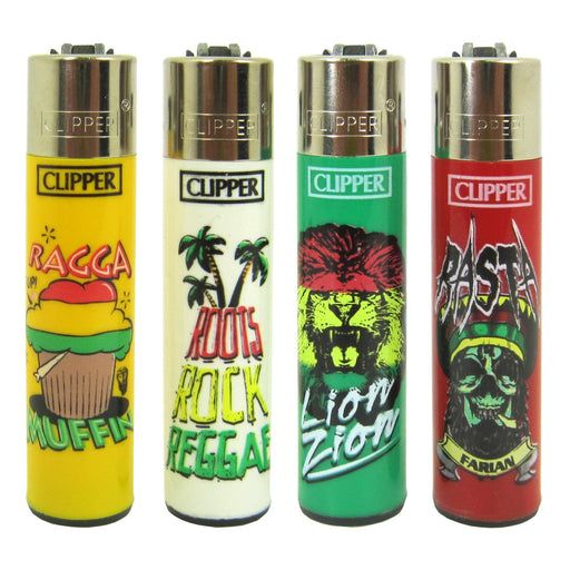 Clipper Refillable Lighter Rasta Collection Canada