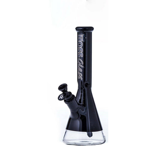 Hoss Glass Black 12 inch Bong with Window Canada