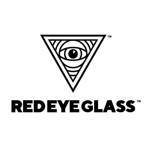 Red Eye Glass Logo