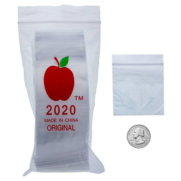 Apple Baggies 2x2 2020 Clear