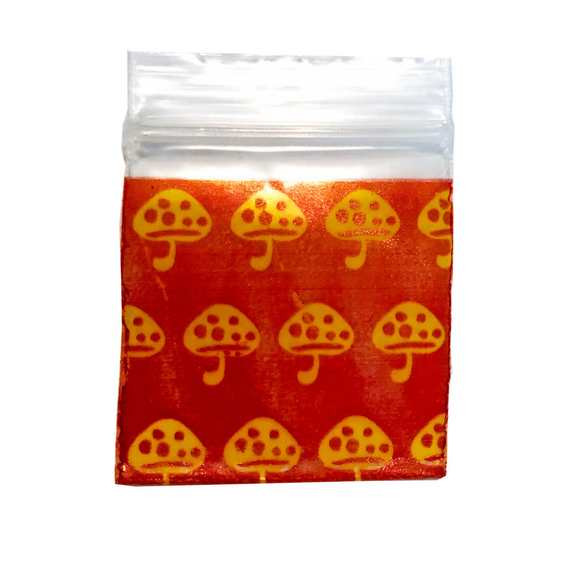 Apple 1.25x1.25 Baggies Yellow Mushrooms