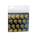 Apple Baggies 1515 1.5x1.5 Dime Bags Gold Skulls
