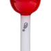 Red Lollipop with white stick and exclaimation mark logo Hand Pipe Big Fun Lollipipe Canada
