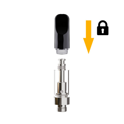 AVEO Cartridges with Black Ceramic Mouth Piece 0.5ml