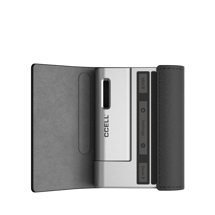Black CCELL Fino 510 Battery with Leather Case and Detachable Power Dock