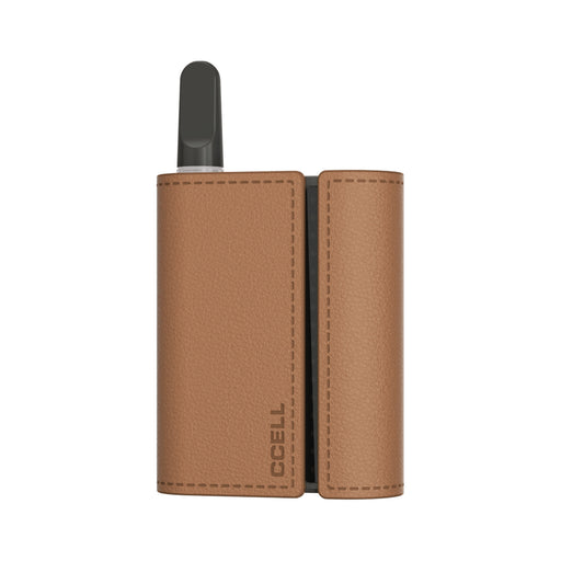 Brown CCELL Fino 510 Battery with Leather Case and Detachable Power Dock