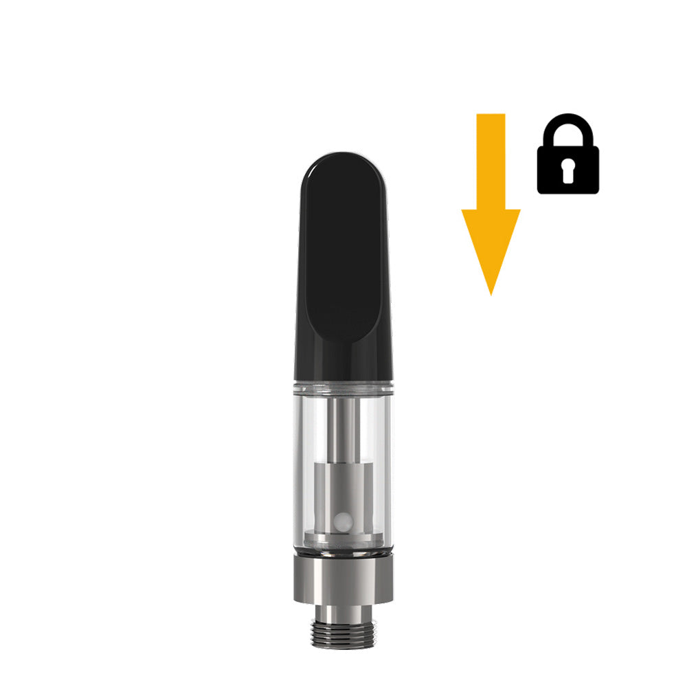 CCELL TH10-SE-B Press-On Snap Fit 0.5ml Cartridge with Black Ceramic Mouthpiece Canada
