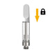 CCELL TH10-SE-B Press-On Snap Fit 1ml Cartridge with White Ceramic Mouthpiece Canada