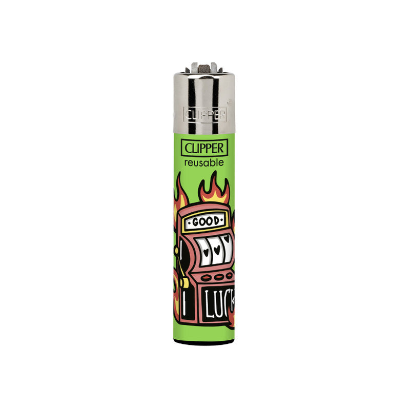 Slot Machine Games on Fire Collection Clipper Lighters Canada
