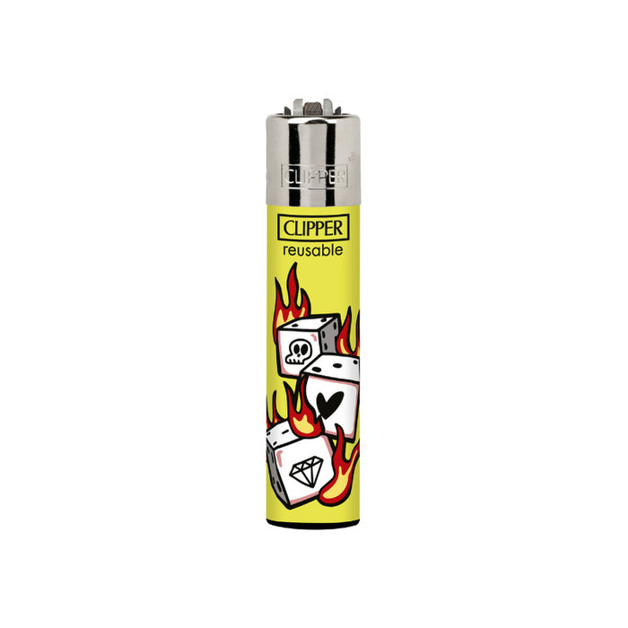 Dice Games on Fire Collection Clipper Lighters Canada