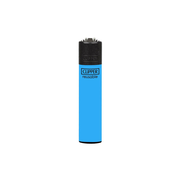 Blue Clipper Micro Lighter Solid Fluorescent Canada