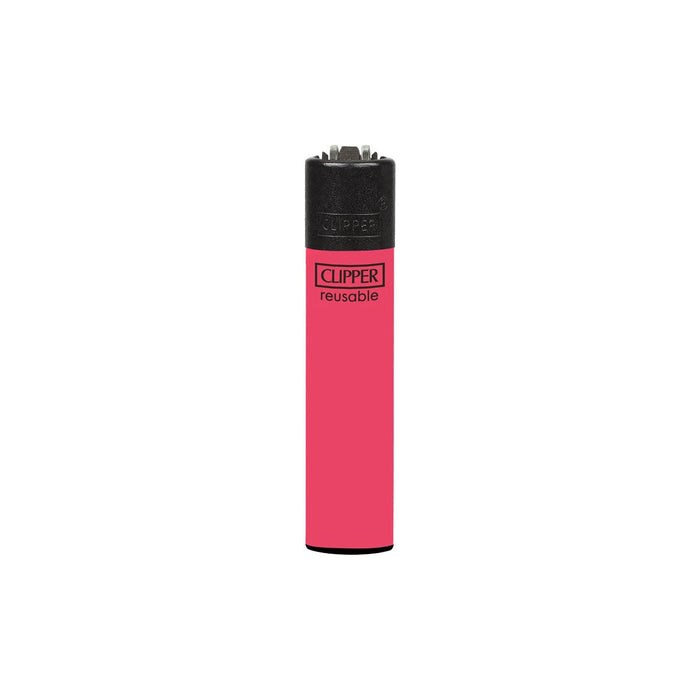 Pink Clipper Micro Lighter Solid Fluorescent Canada