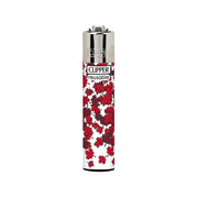 Clipper Lighter white with red maple leaves Canada