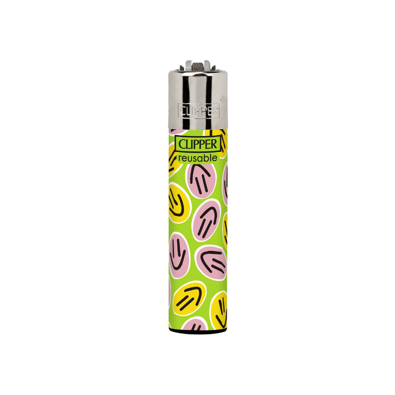 Happy Faces Psycho Stickers Collection Clipper Lighters Canada