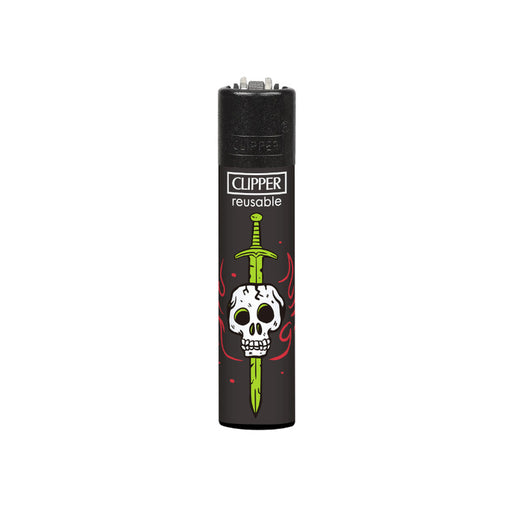 Green Sword Tattoo Skull Collection Clipper Lighters Canada