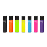 Soft Touch Clipper Lighters Fluorescent Colors Canada