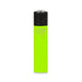 Lime Green Soft Touch Clipper Lighters Fluorescent Colors Canada