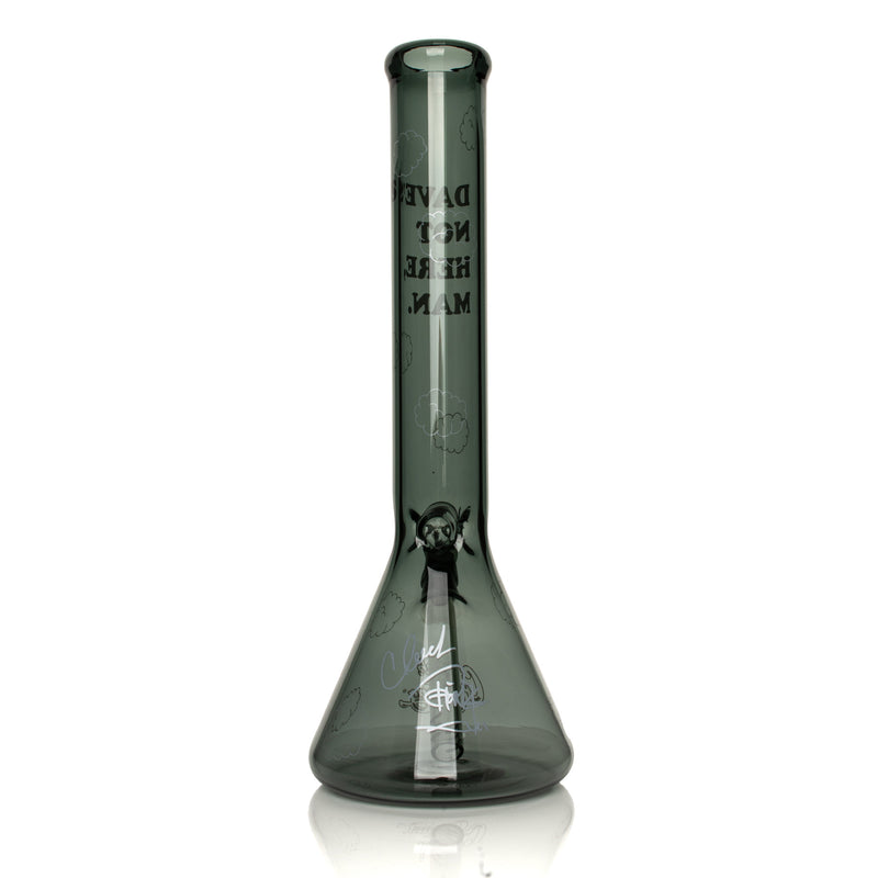 Cheech & Chong Glass 15" Dave's not here, man Bong back Canada