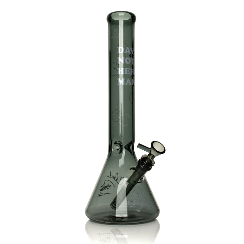Cheech & Chong Glass 15" Dave's not here, man Bong front Canada