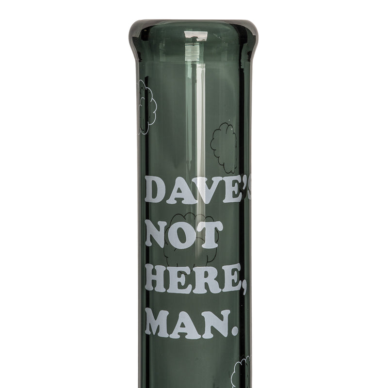 Cheech & Chong Glass 15" Dave's not here, man type detail Bong Canada