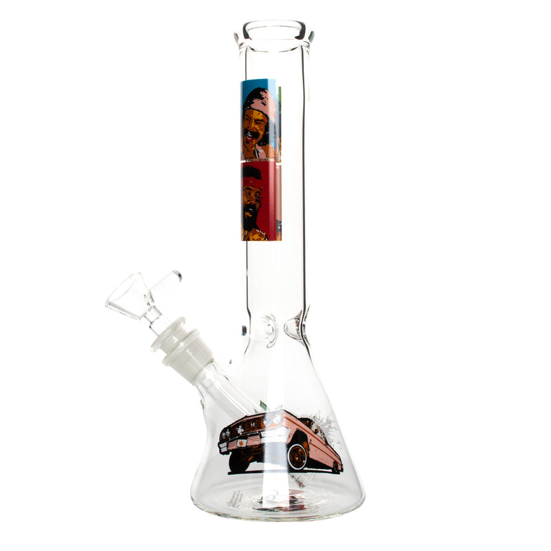 Cheech & Chong Glass 10" Pop Art Bong with Car Decal Canada