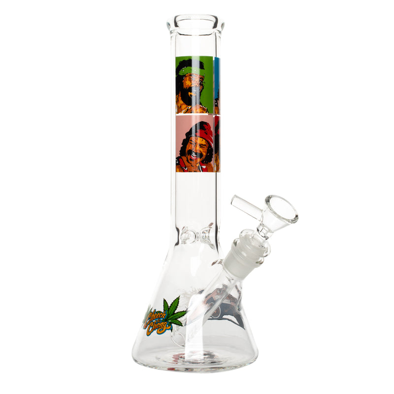 Cheech & Chong Glass 10" Pop Art Bong Front Canada