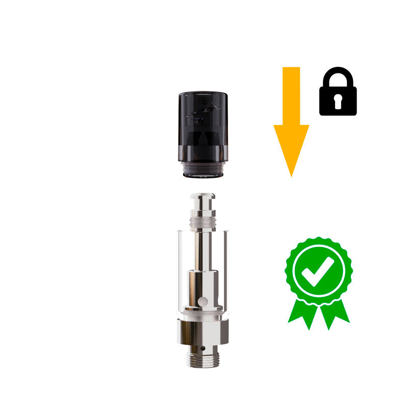 AVEO Black Plastic Barrel Helix 0.5ml Cartridges Canada