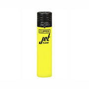 Yellow Clipper Jet Flame Lighters Shiny Fluorescent Canada