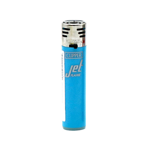 Light Blue Clipper Jet Flame Lighters Solid Colours Canada