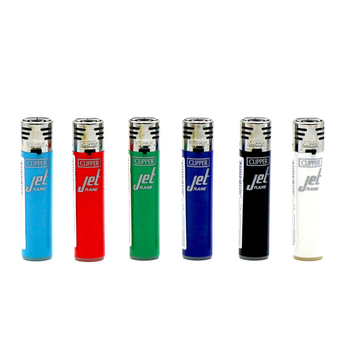 Clipper Jet Flame Lighters Solid Colours Canada