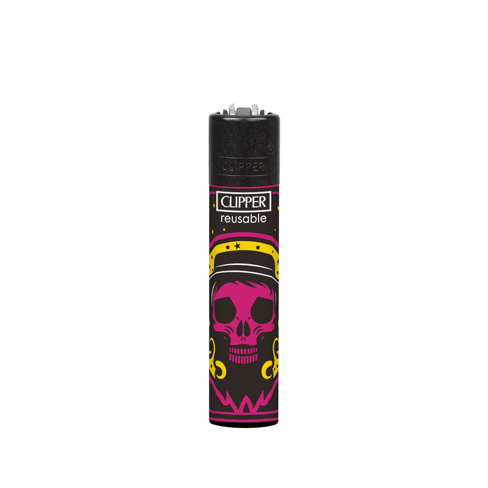 Clipper Black Magic Skulls Collection Lighters Canada