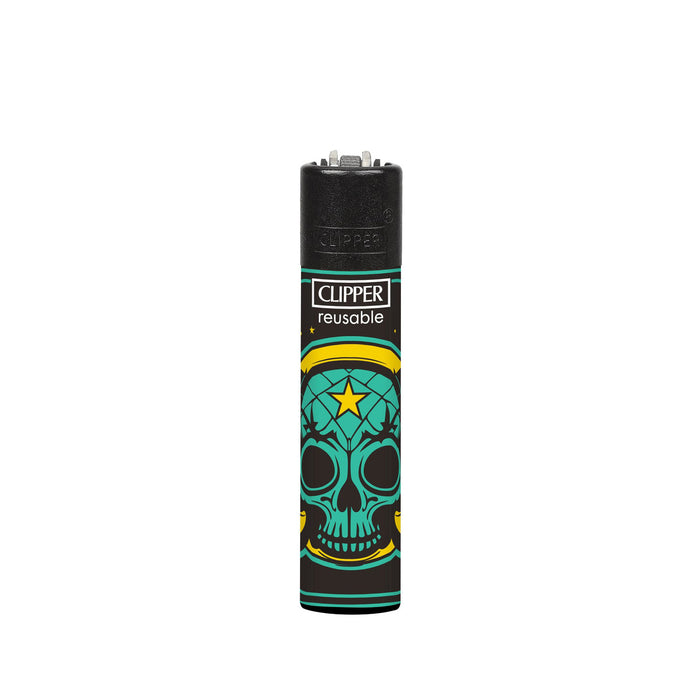 Clipper Black Magic Skulls Collection Lighters Canada