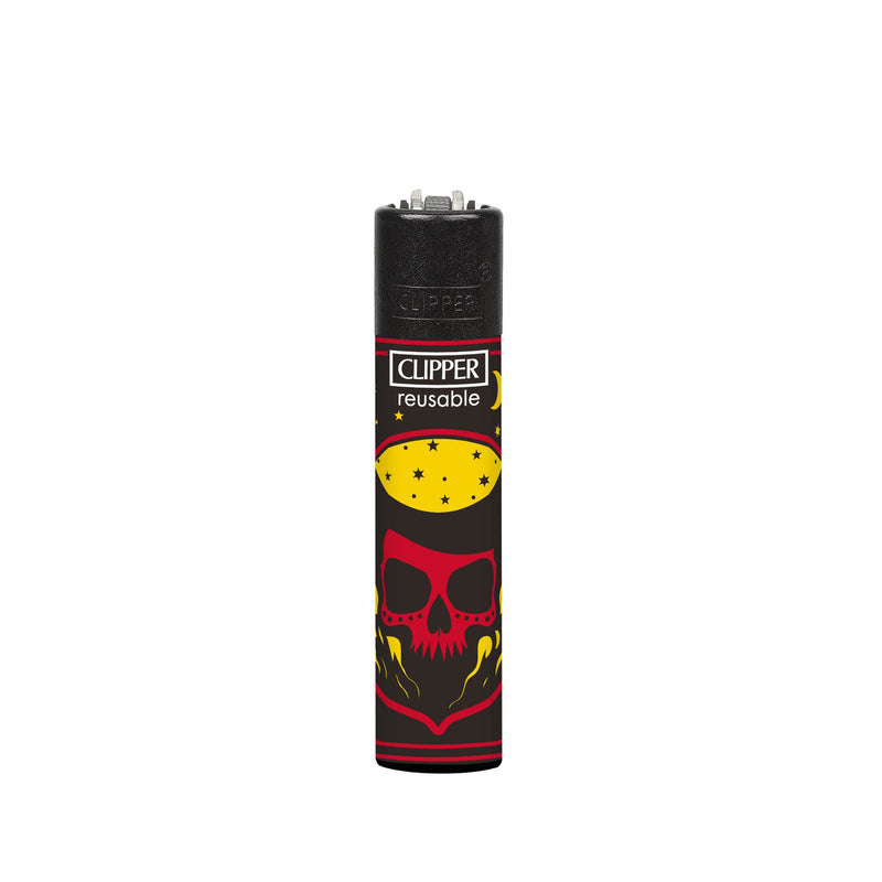 Clipper Black Magic Skulls Collection Lighters Canada