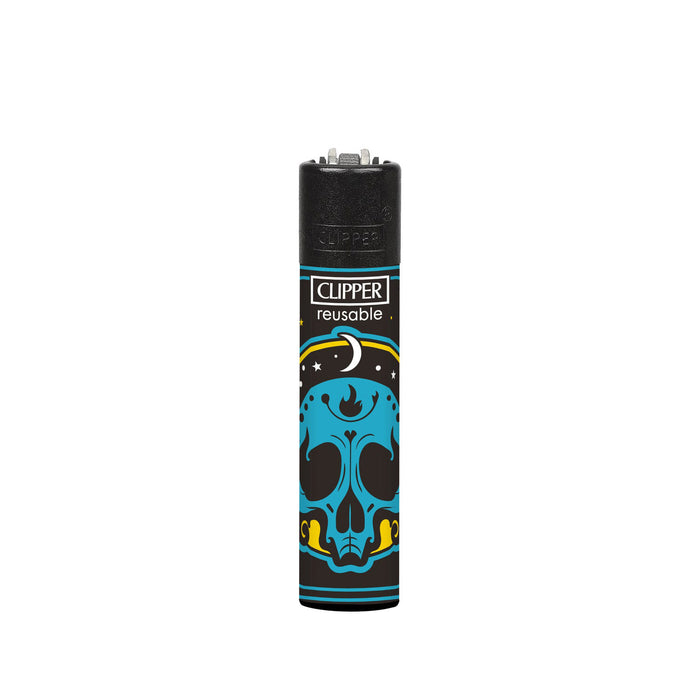 Clipper Black Magic Skulls Collection Lighters Canada