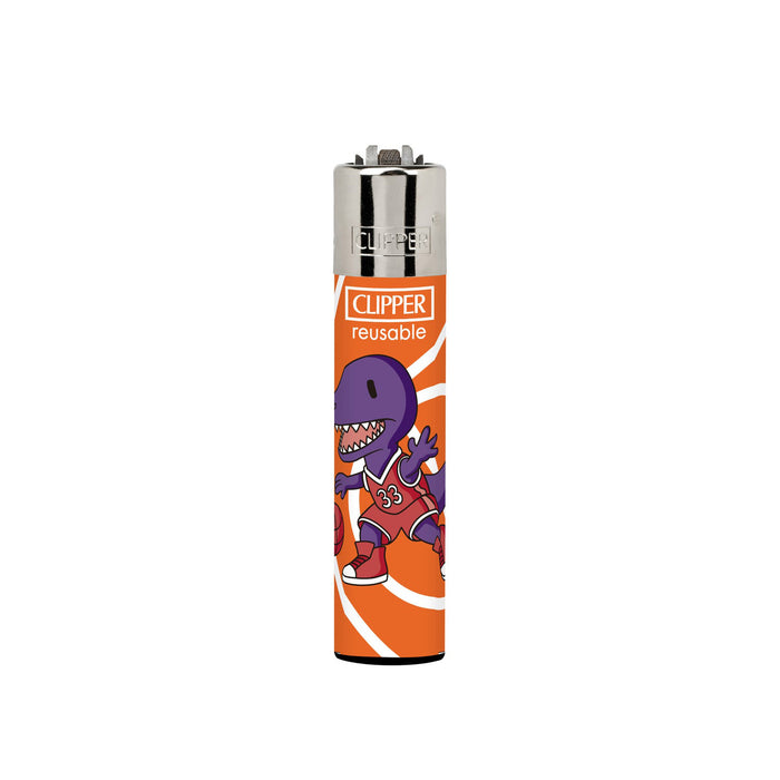 Orange Clipper Lighters Dino Sports Collection Canada