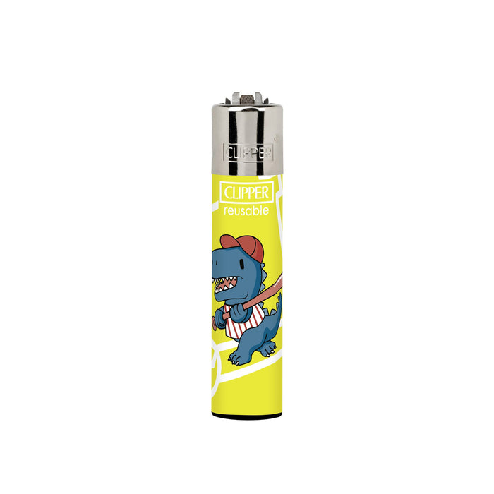 Yellow Clipper Lighters Dino Sports Collection Canada