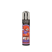 Purple Guitlar We'll Rock Groovy World Clipper Lighters Canada