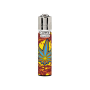 Cannabis Leaves Colorful Design Collectible Clipper Lighters Buy Online in Canada