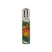 Cannabis Leaves Colorful Design Collectible Clipper Lighters Buy Online in Canada
