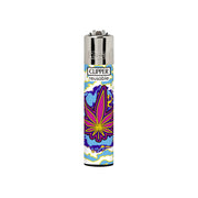 Cannabis Leaves Colorful Design Collectible Clipper Lighters Buy Online in Canada