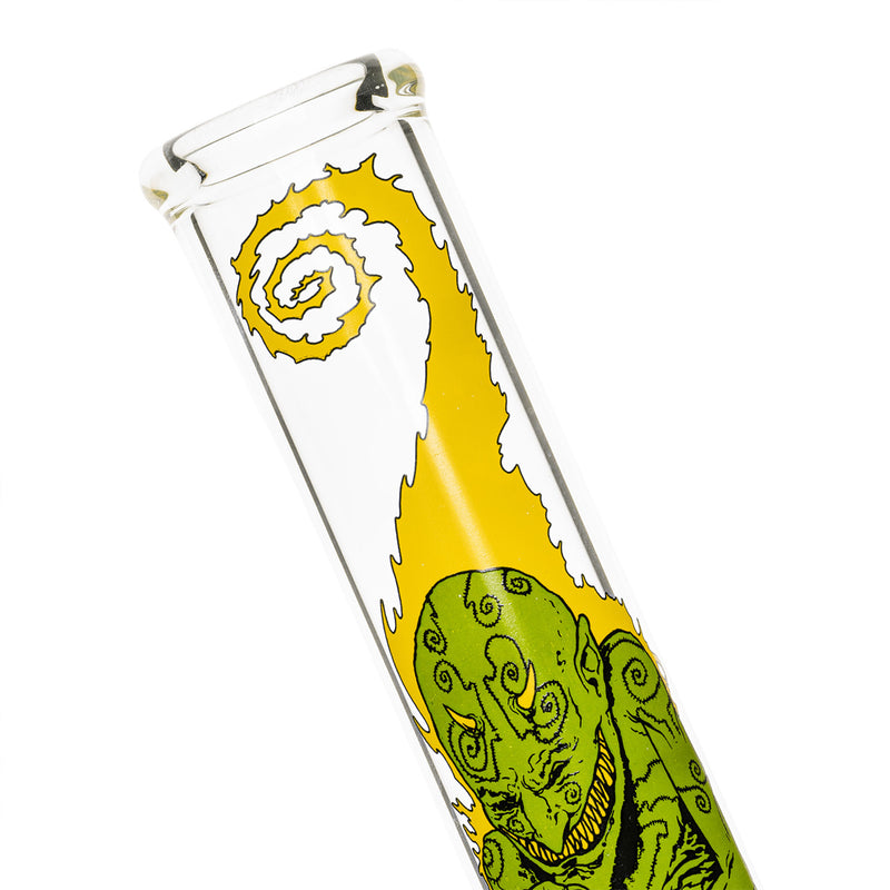 Clear Creature 12" Goblin Beaker Base Bong Goblin Decal Canada