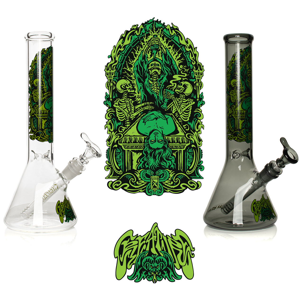 gear bongs GEAR Premium x Creature 12" Sacrifice Beaker Bong