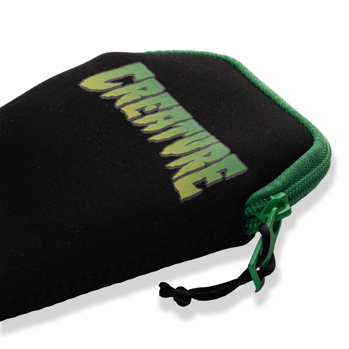 Creature 5" Coffin Hand Pipe Black with Green Coffin Pouch Canada