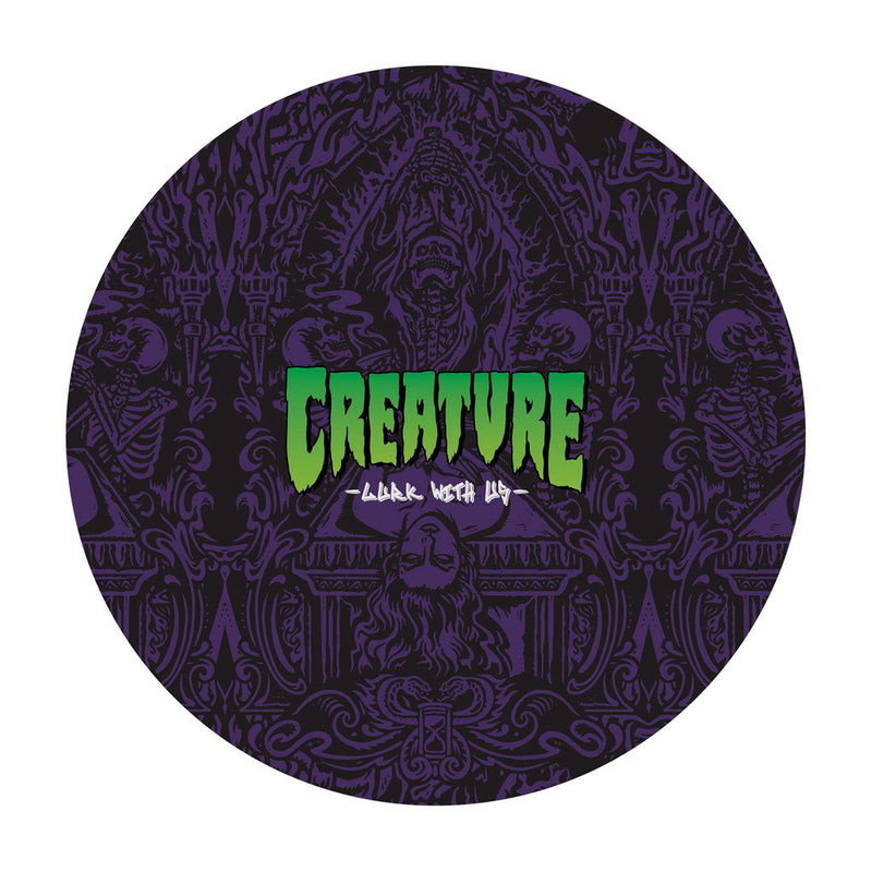 Creature Skateboards Sacrifice Purple Silicone Dab Mat