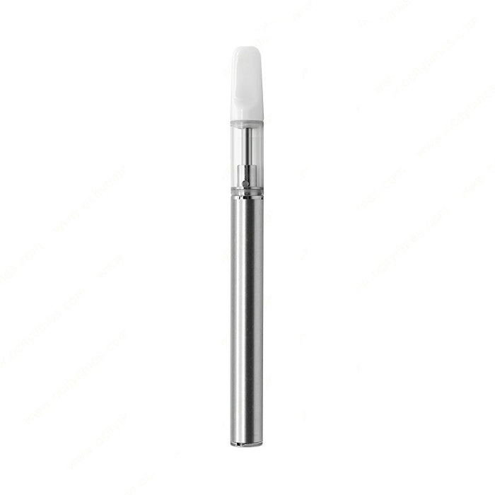 Silver Rechargeable Disposable Vape Pen 1ml