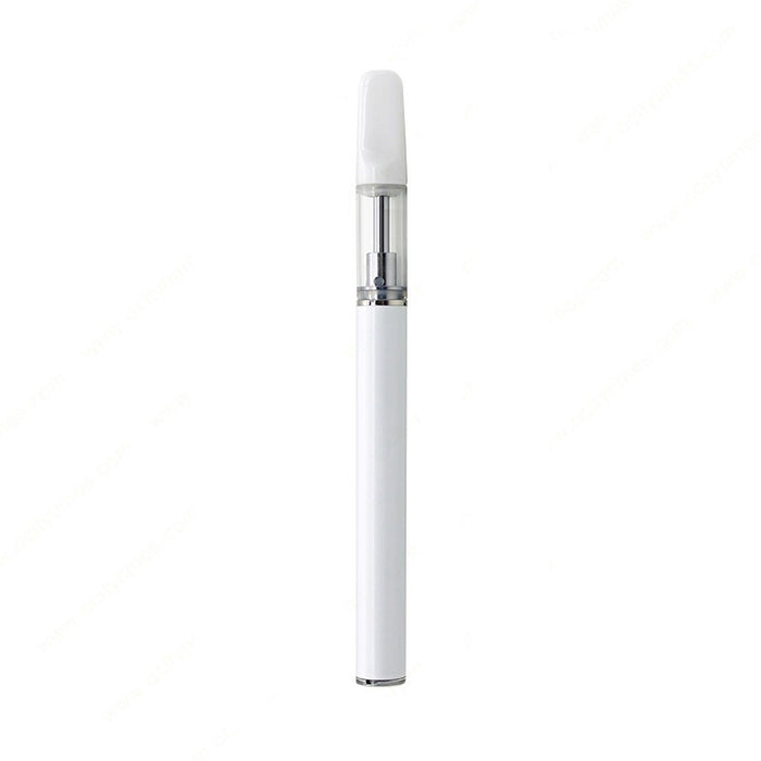 White Rechargeable Disposable Vape Pen 1ml