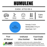 Humulene Fluid Naturals Pure Terpene Isolates Canada