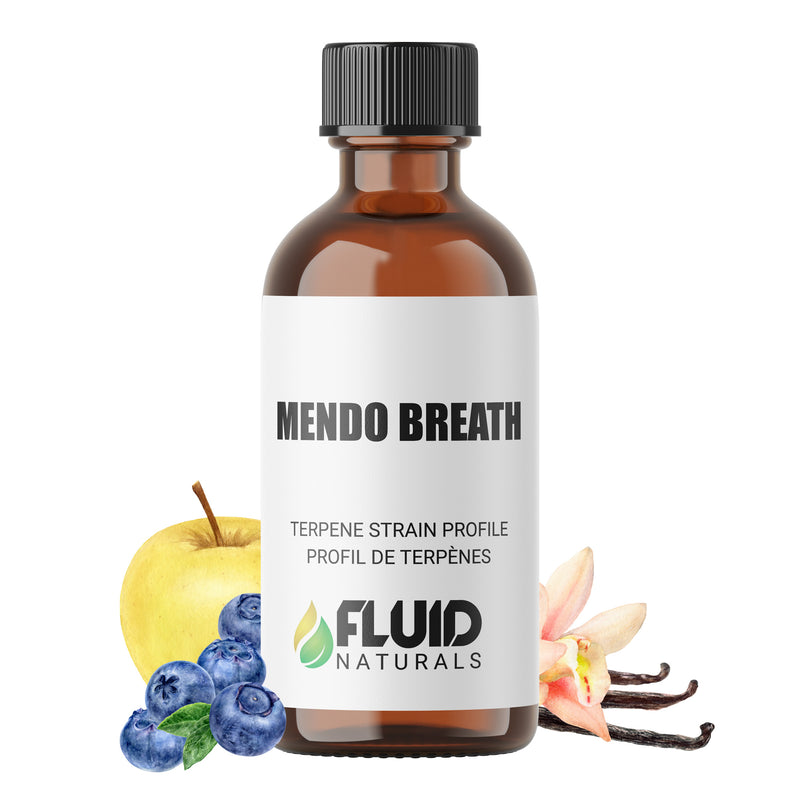 Mendo Breath Fluid Naturals Profil de Terpene Strain Profile Canada